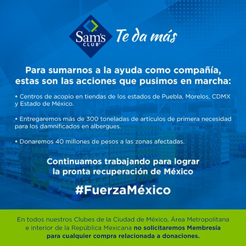 Sam's Club México on Twitter: 