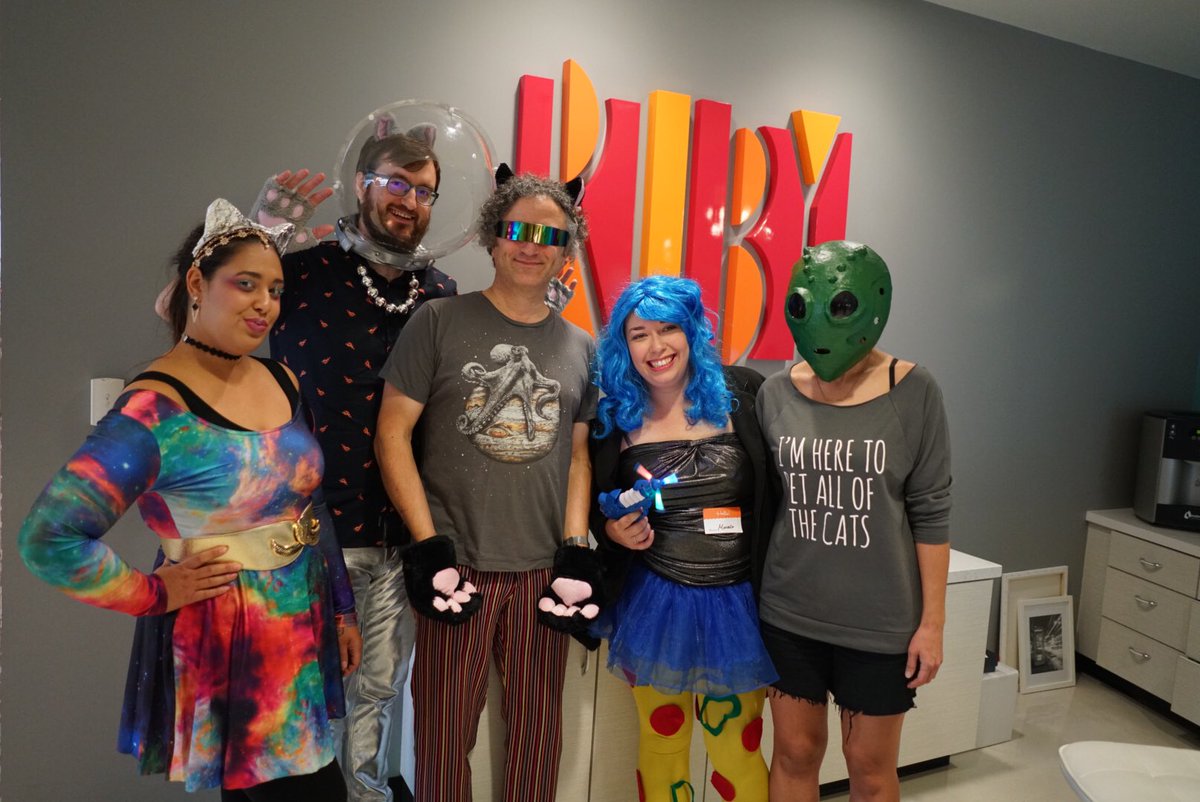 miss_feli's tweet image. @callruby Hi &quot;best Friday fun day&quot; nice to meet you. #rubytech #spacekittenpizzaparty