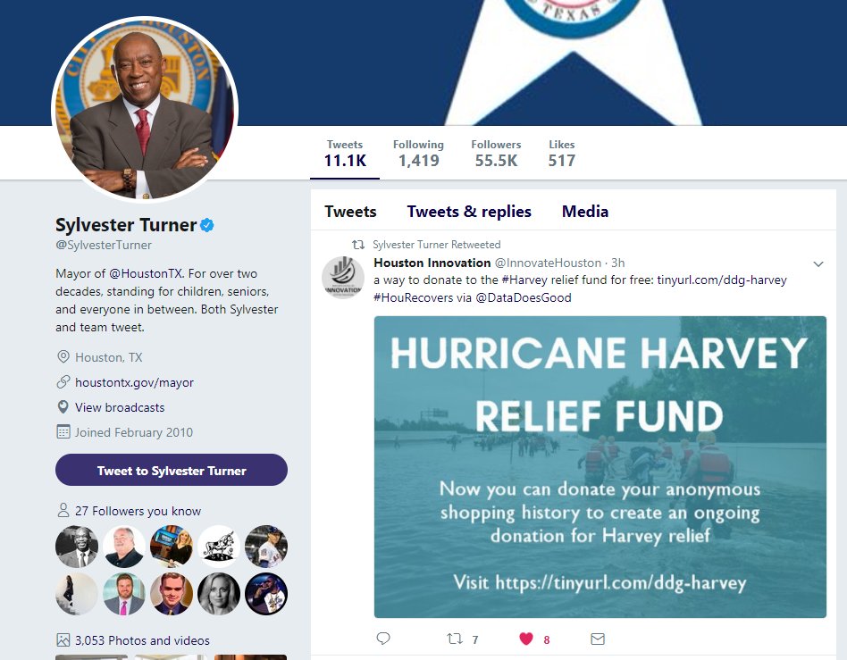 Data Does Good (@datadoesgood) on Twitter photo Hoping HOU-native <a href="/mat_johnson/">Mat Johnson</a> will help Mayor <a href="/SylvesterTurner/">Sylvester Turner</a> spread word about free way to provide #HarveyRelief tinyurl.com/ddg-harvey Hoping HOU-native <a href="/mat_johnson/">Mat Johnson</a> will help Mayor <a href="/SylvesterTurner/">Sylvester Turner</a> spread word about free way to provide #HarveyRelief tinyurl.com/ddg-harvey