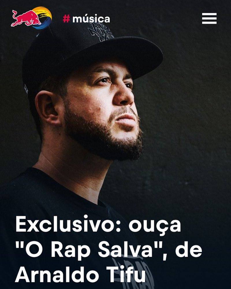 A <a href="/redbull/">Red Bull</a> lançou o single do MC Arnaldo Tifu, "O Rap Salva" > goo.gl/EYZCw3 #rap #mc #np