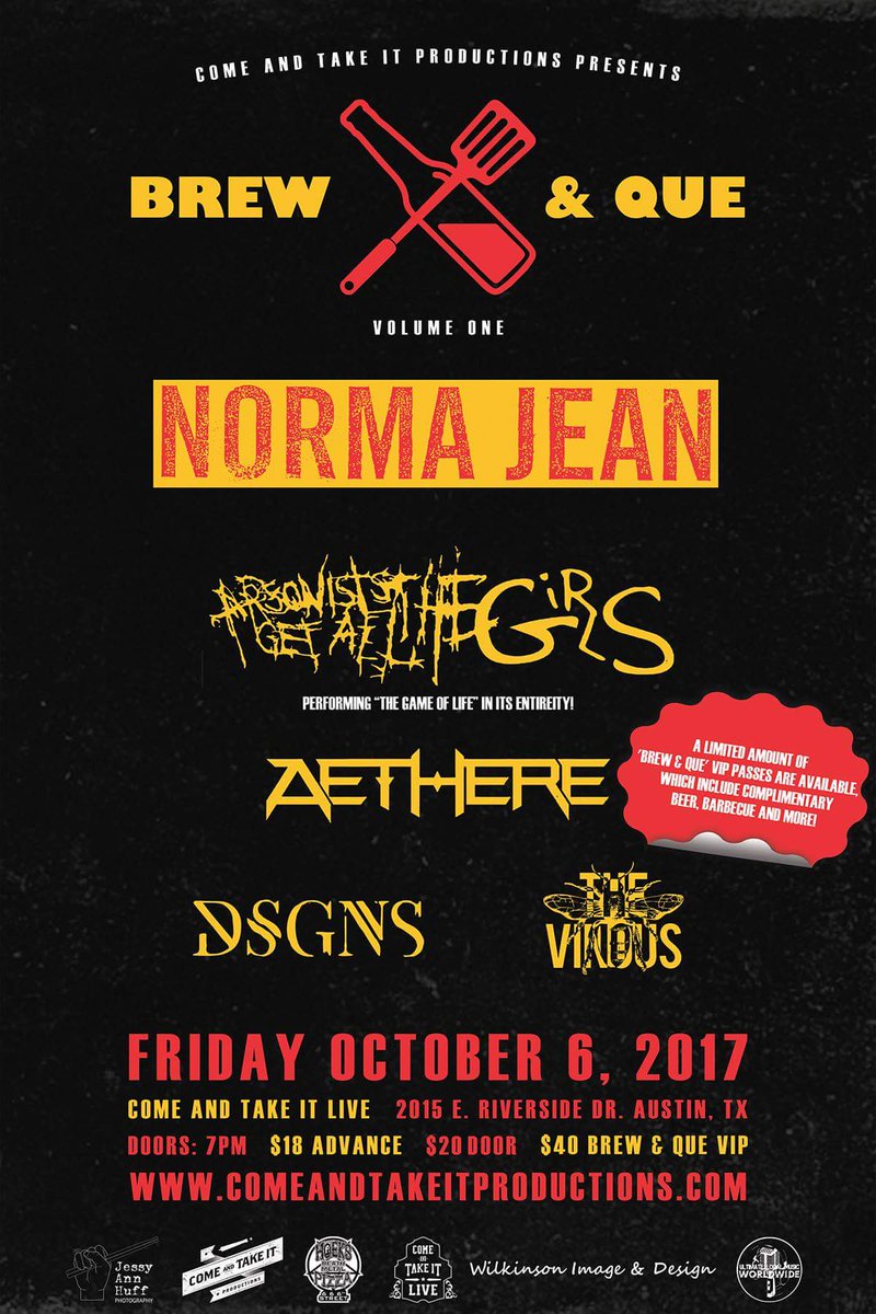 catiproductions's tweet photo. GET READY for our first #BrewAndQue at @catilive feat. @normajeanband w/ @agatg + more! Check out our VIP tix here>> https://t.co/ZDYZcDKOrE https://t.co/QMyM30Ujn2