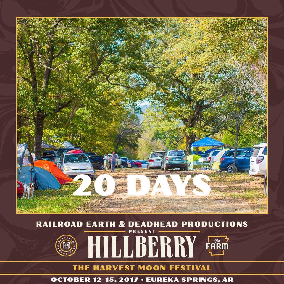Only 20 until #Hillberry2017 begins! Today also kicks off our Bikes, Bluegrass, & BBQ at Farm! Photo Credit: @jamieseedphotography