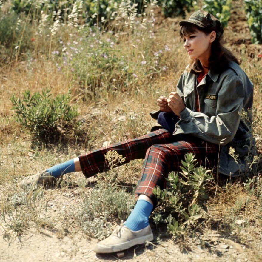 Happy Birthday Anna Karina 
Pierrot le Fou, 1965 