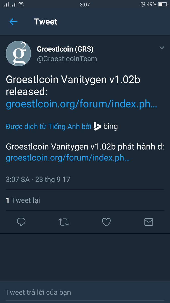 CryptoWinnerFe's tweet photo. Buy $GRS now
#Bittrex https://t.co/hz62iQTp5S