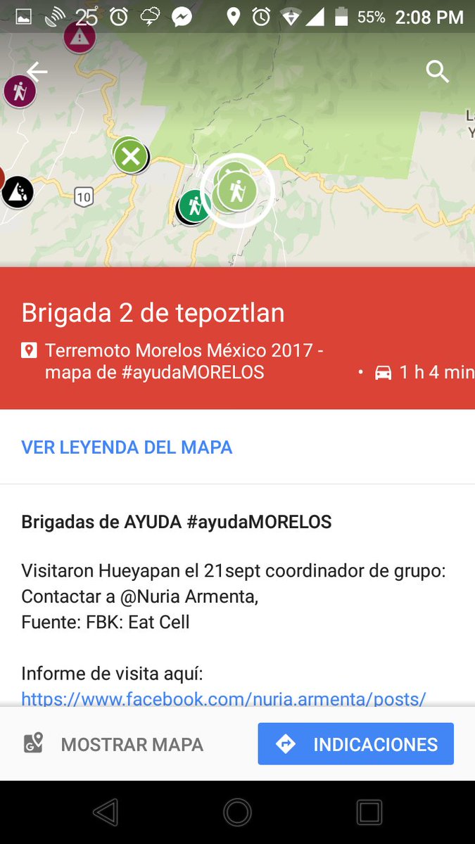 mcantoniog's tweet photo. @Guia_Cuautla con mapa colaborativo para ayudar. Gracias por el mapa a @MadaiSite Guía Cuautla disponible gratis en Play Store. https://t.co/XGC1wMfWDo