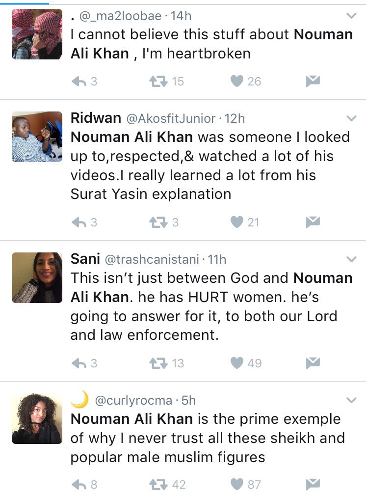 Nouman ali khan divorce