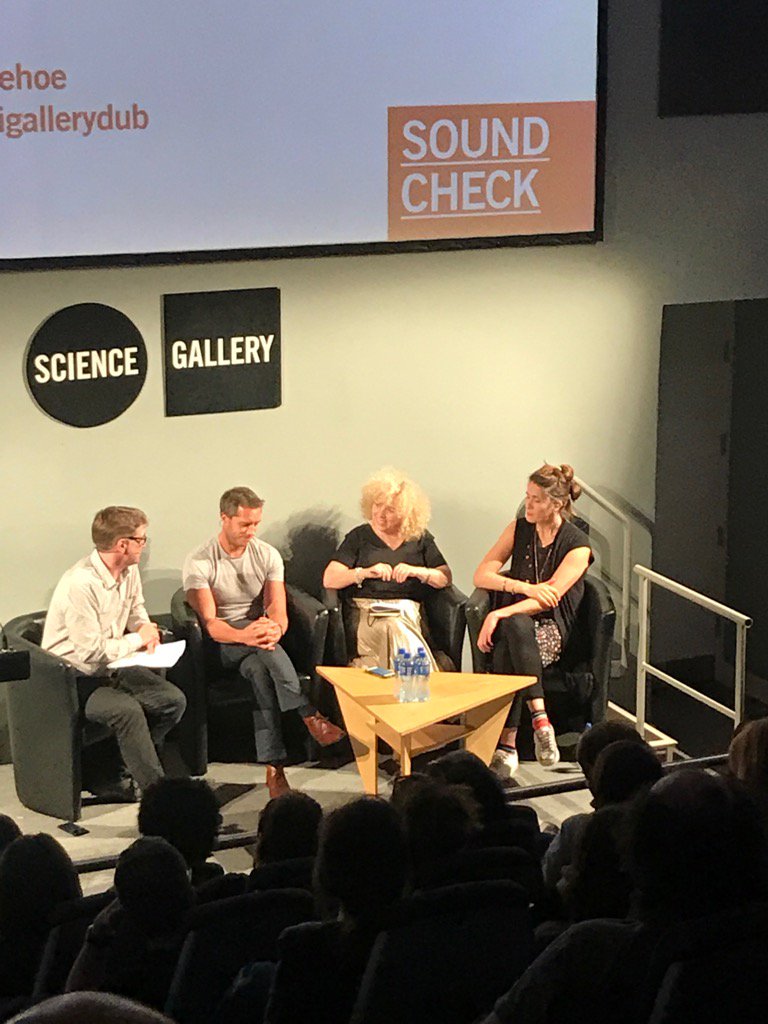 Great talk <a href="/SciGalleryDub/">ScienceGalleryDublin</a> on blockchain <a href="/imogenheap/">Imogen Heap</a> <a href="/angela_dorgan/">Angela Dorgan</a> #culturenight2017