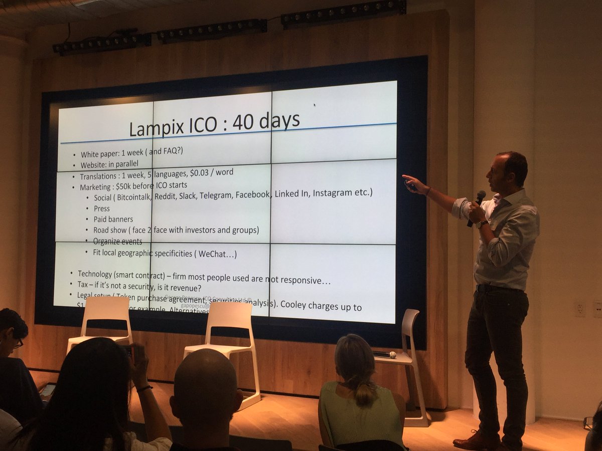 ICOnferenceNYC's tweet photo. Wow amazing insight in @lampix_co #ICO in 40 days! @GeorgePopescuUS #ICOnferenceNYC https://t.co/fbFHBC1Vq5