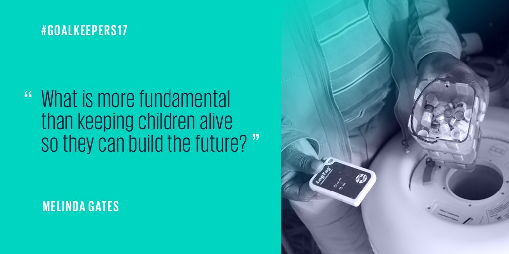 Vaccines are vital to tackle #1 killer of kids – pneumonia – and reduce deaths by 2030 bit.ly/2vTYF2C #VaccinesWork #Goalkeepers17