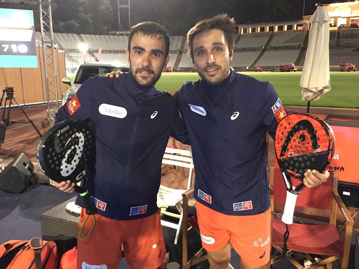 Trabajado triunfo para poder llegar a semi del Master en Lisboa. Mañana a seguir luchando! Vamossssssss!