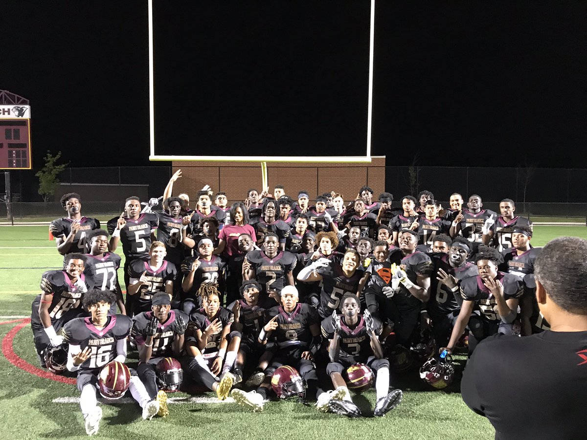 pbhs_sports's tweet photo. Final Score PB 20- Blair 14. It's a Wally World win!!! Thank you for all that came out tonight to honor Coach Walter Hardy!#PB300#WallyWorld https://t.co/XKFIbwzwaK