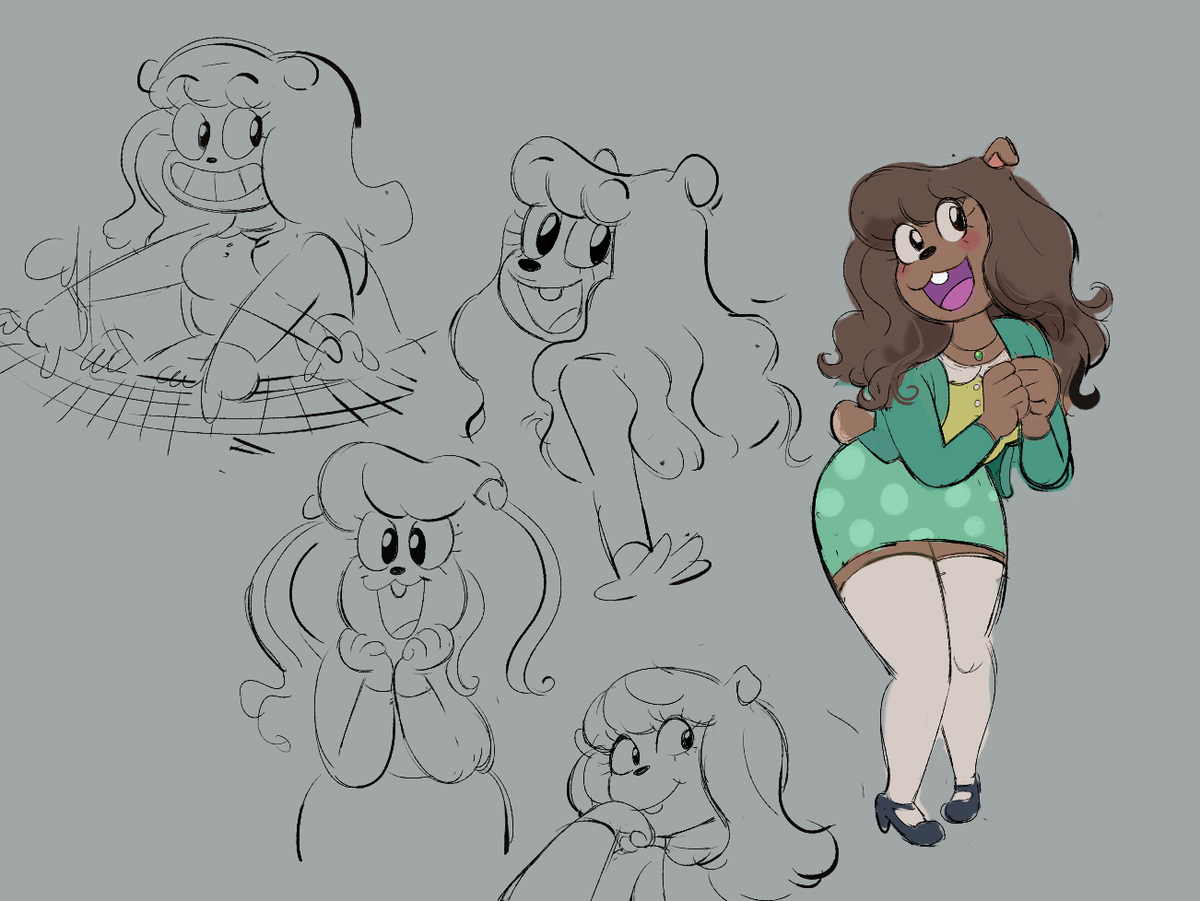 i got to design powio and carla from tonight's ep! i cant find my old pics but here's some new ones 