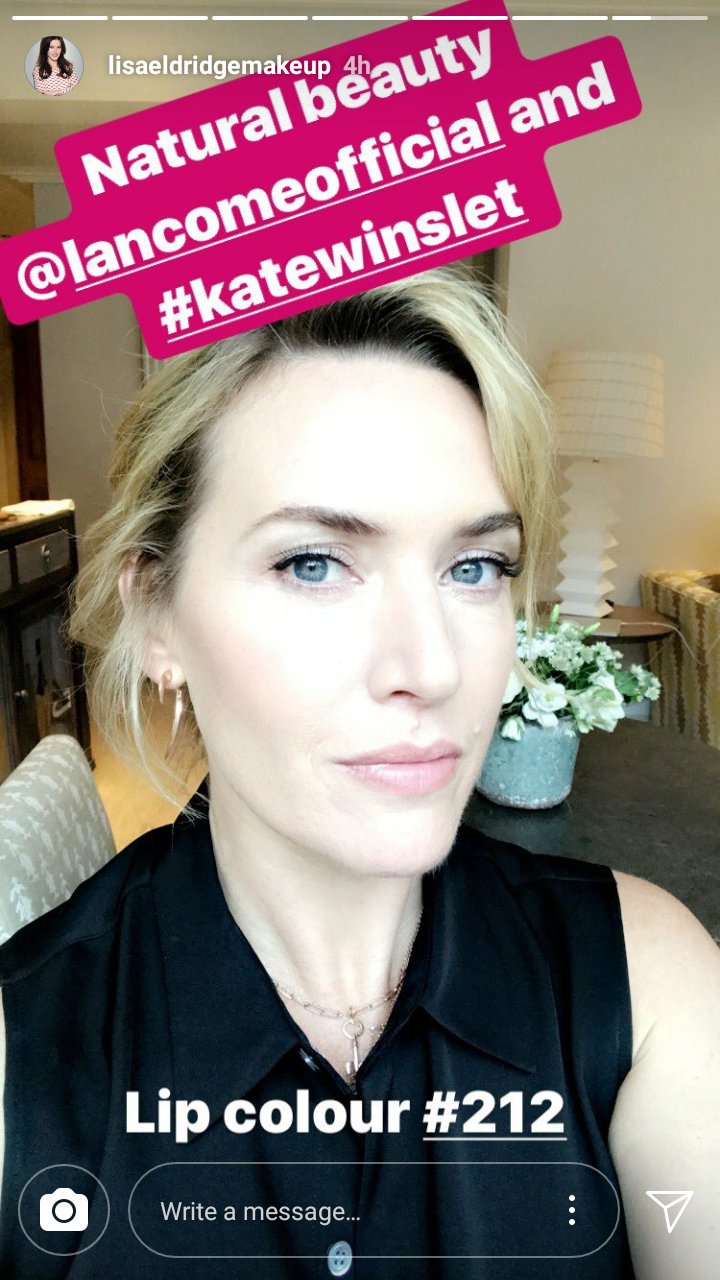 Kate Winslet Lately On Twitter New Selfie Of Kate Winslet From Ig Story Of Lisa Eldridge