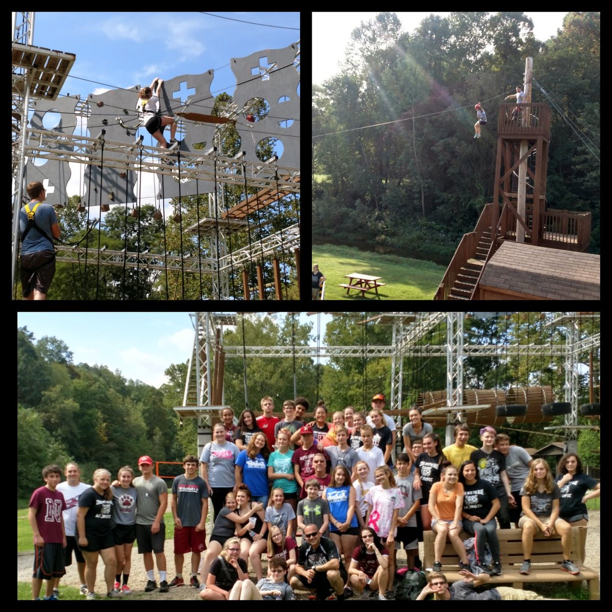 Newark HS JROTC had a great day of team building and leadership training. Thanks <a href="/OhioAdventures1/">Ohio Adventures</a> for the fun!