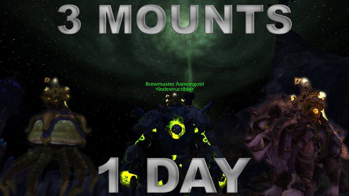 Zack on Twitter "HOLY FUCK TODAY WAS A BIG DAY Guldan Mount (160 kills