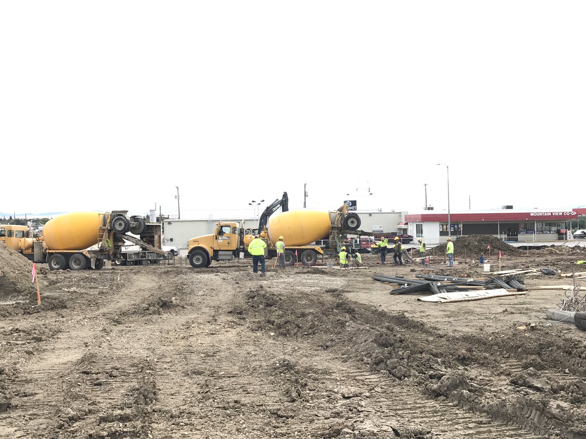 Time to build!

We're pouring concrete and beginning the construction of our new c-store and truck plaza. It's going to be amazing!