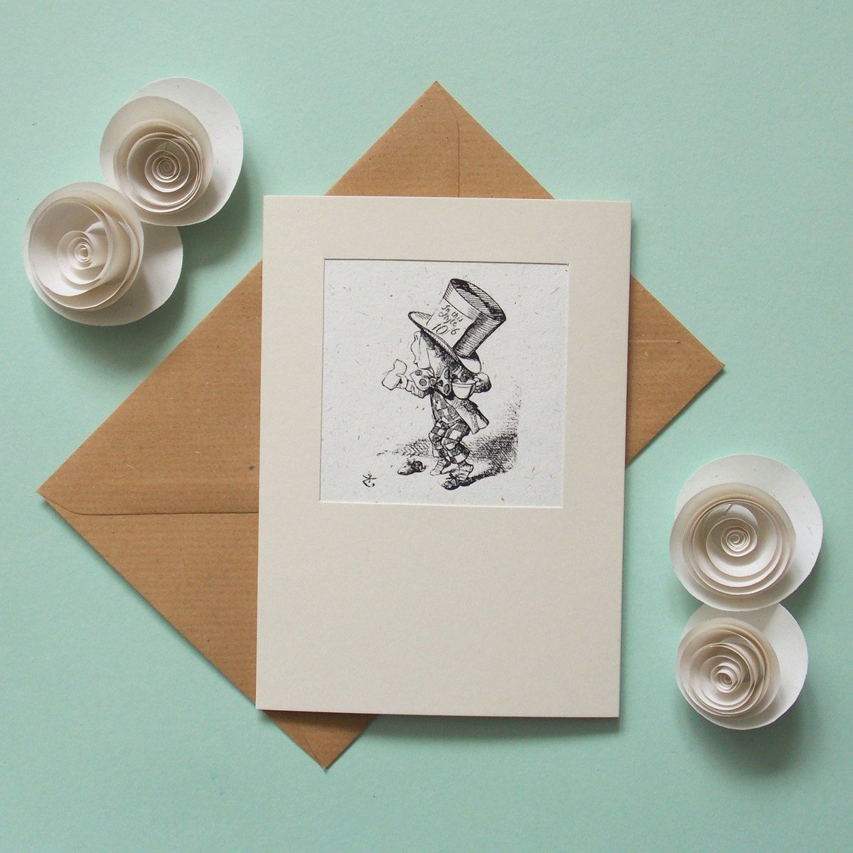 GreenDreamCrtv's tweet photo. Alice in Wonderland card, hand made blank greetings card,… https://t.co/HezQRMu0zD #smallbusiness #CardForGirlfriend https://t.co/qUv70tnenb