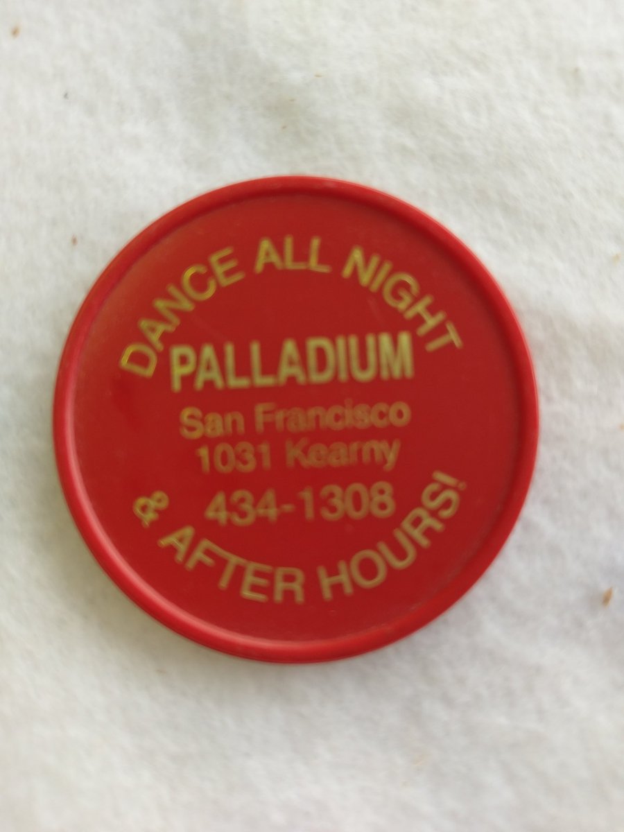 Just found this in a box of old stuff. The Palladium ruled!