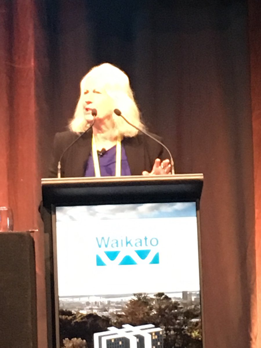 #liveable2017 Professor Dame Anne Salmond articulates rationale &amp; context of Maori ancestry to NZs environment &amp; natural resource management