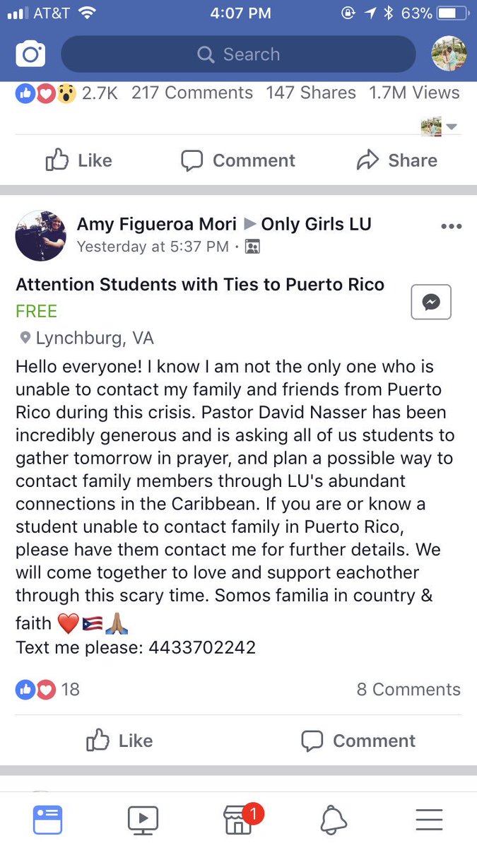 BBreeee93's tweet photo. @davidnasser saw this &amp; want to share that USVI got hit hard by Irma &amp; Maria, many students have families  in need of help. Please pray!🇻🇮 https://t.co/y3LLCp6k7e