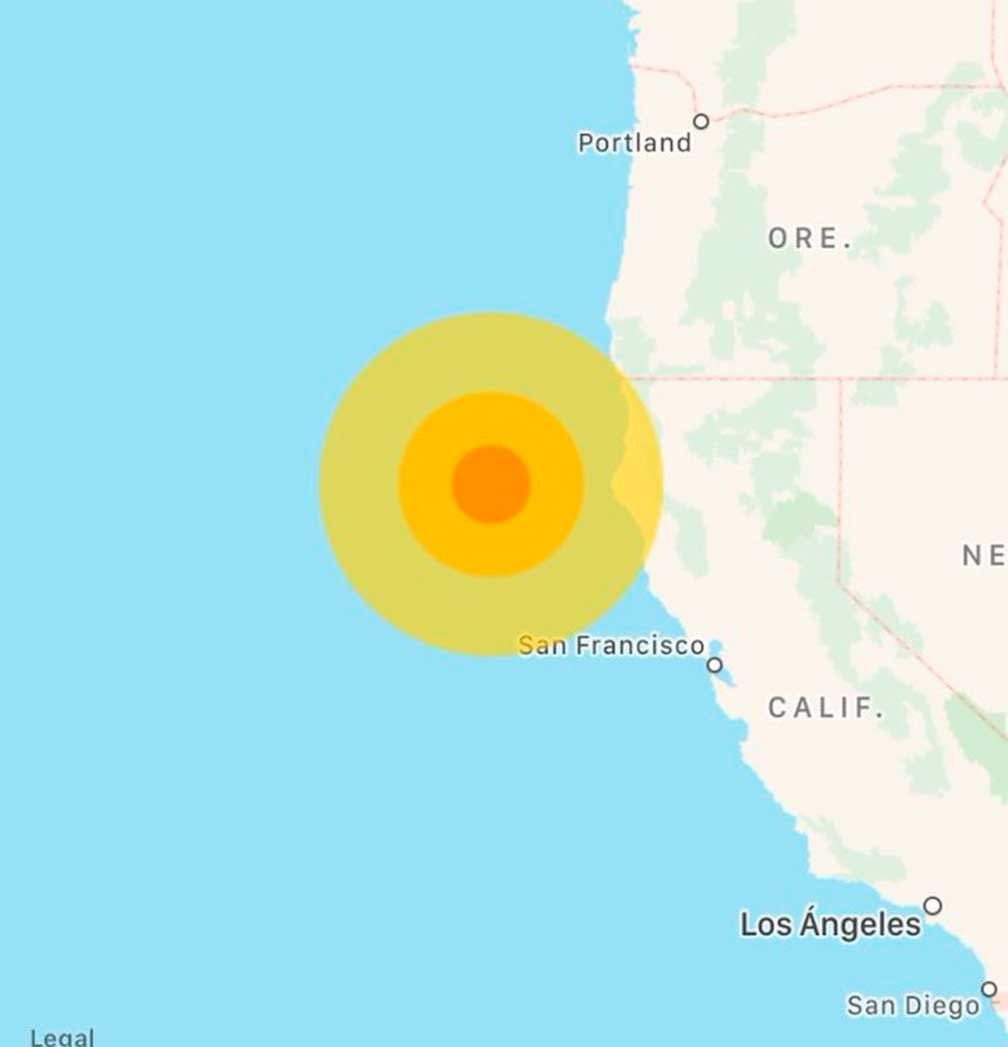 info7mty's tweet photo. California registra sismo de 5.8 grados Richter https://t.co/jfufIbQiDL https://t.co/hjvTrk42vL