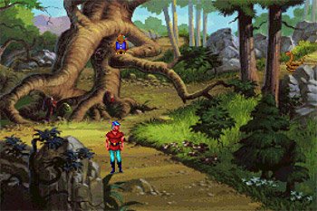 PlasmaBeamGames's tweet image. I hear King's Quest V used paintings too, I'd love to see those!
#KQ5 #KQV #DOSGames