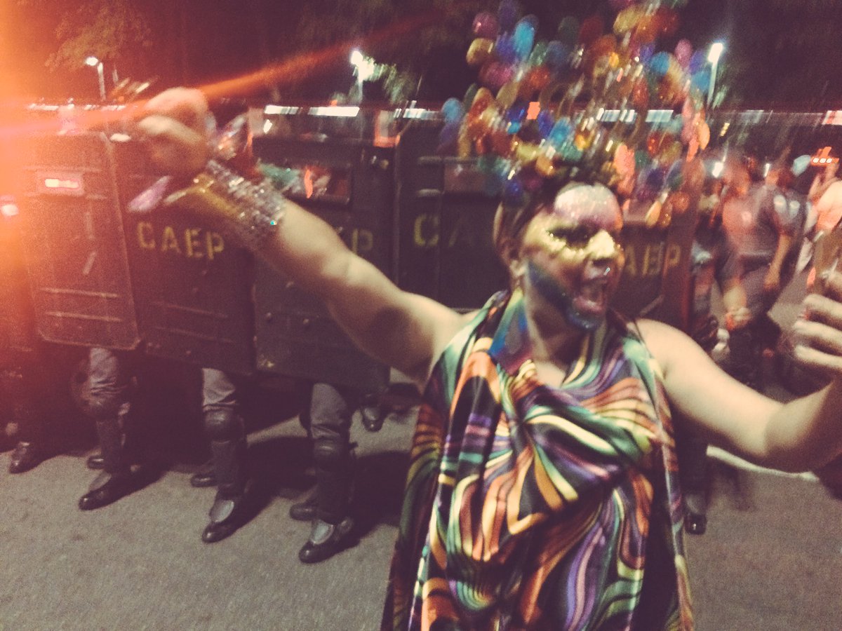 telesurenglish's tweet photo. .@LemusteleSUR | In spite of police repression the LGBTQIA community marches in Brazil. #HomofobiaEDoenca https://t.co/3yv4iLZHrJ
