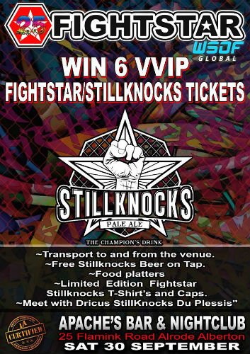 Fightstar 26 - September 30-Oct 1! #wsofglobal #Fightstarsa #themmaworldcup