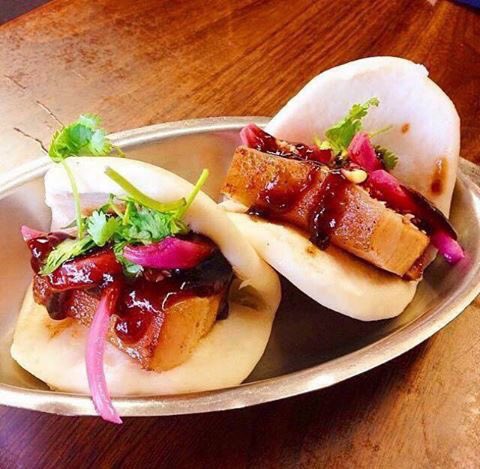 TWO DOUBLE COMPLETE PORK BELLY BAOS — what does it mean??

It means it's time for dinner!
#cambMA #Harvard #CentralSQ