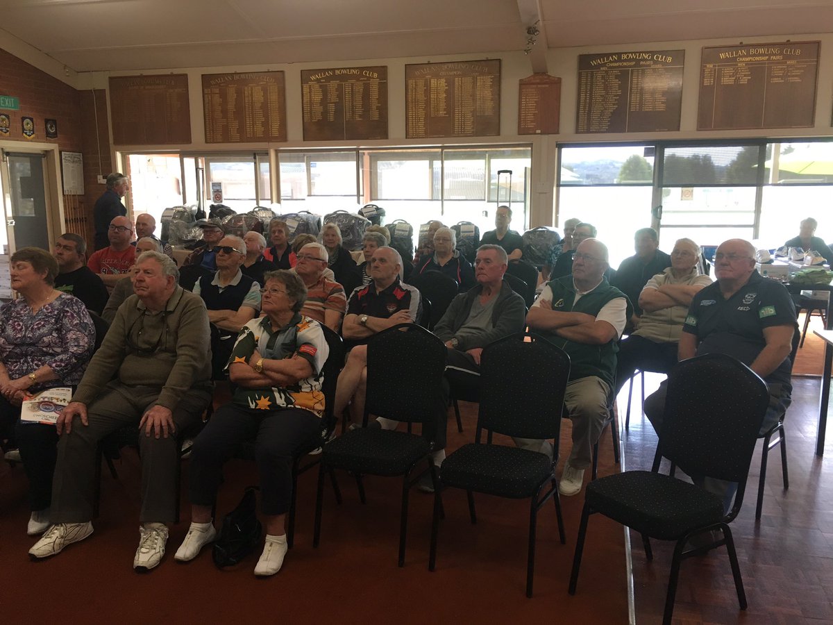 Had an enjoyable day at <a href="/WallanBowls/">Wallan Bowling Club</a> bowls club showcasing <a href="/AeroBowls/">AeroBowls</a> thanks for having me, all the best for season 17-18 #sport #community