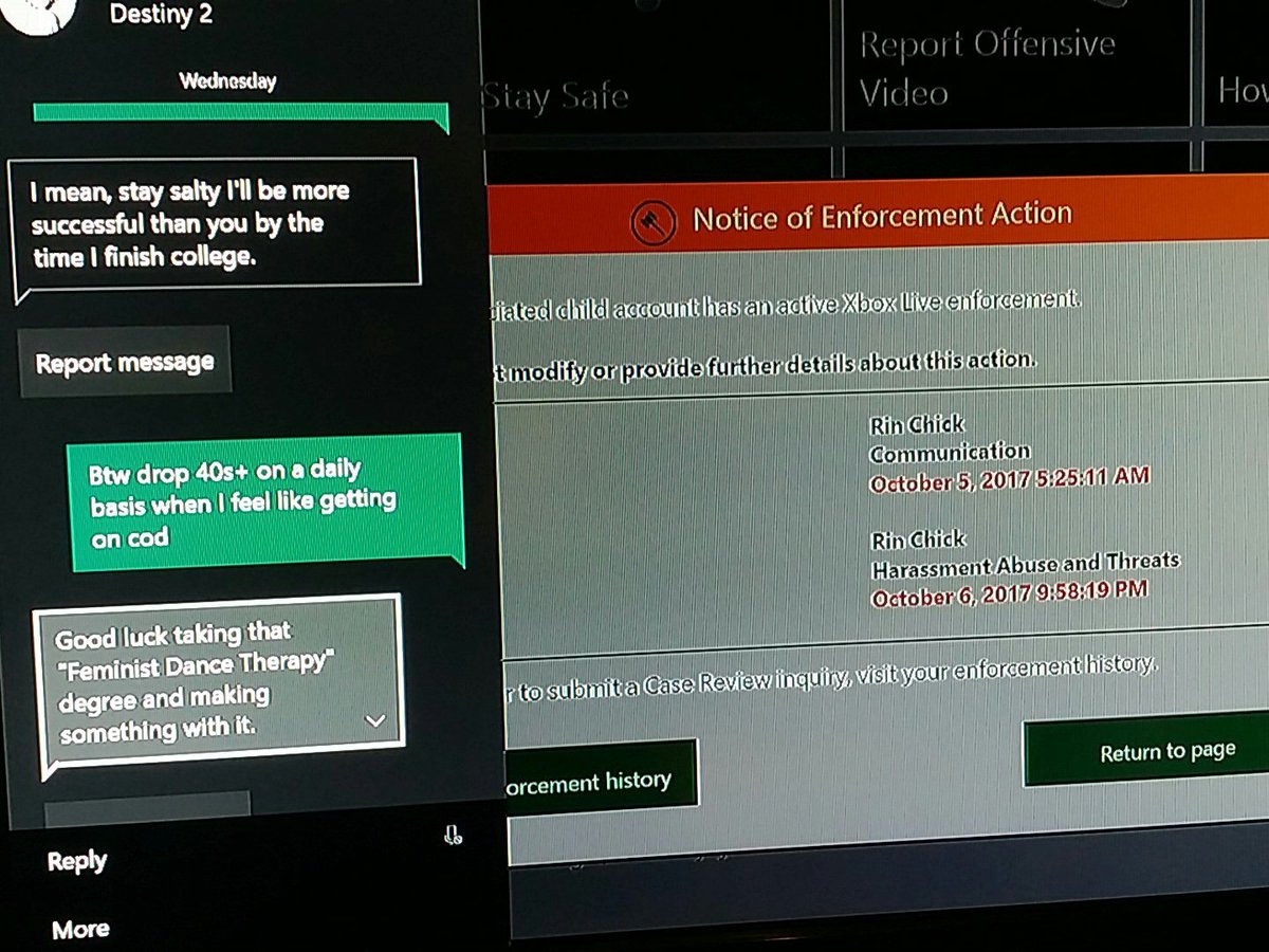 Rin_Chick's tweet image. This guy harasses me while I play Xbox peacefully continues to eventually blocked him.