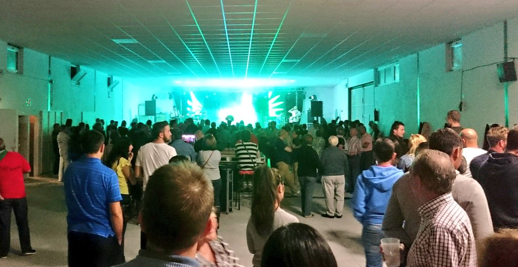 Disfrutando las vísperas #SanLino2017
Con @OrquestaSMS