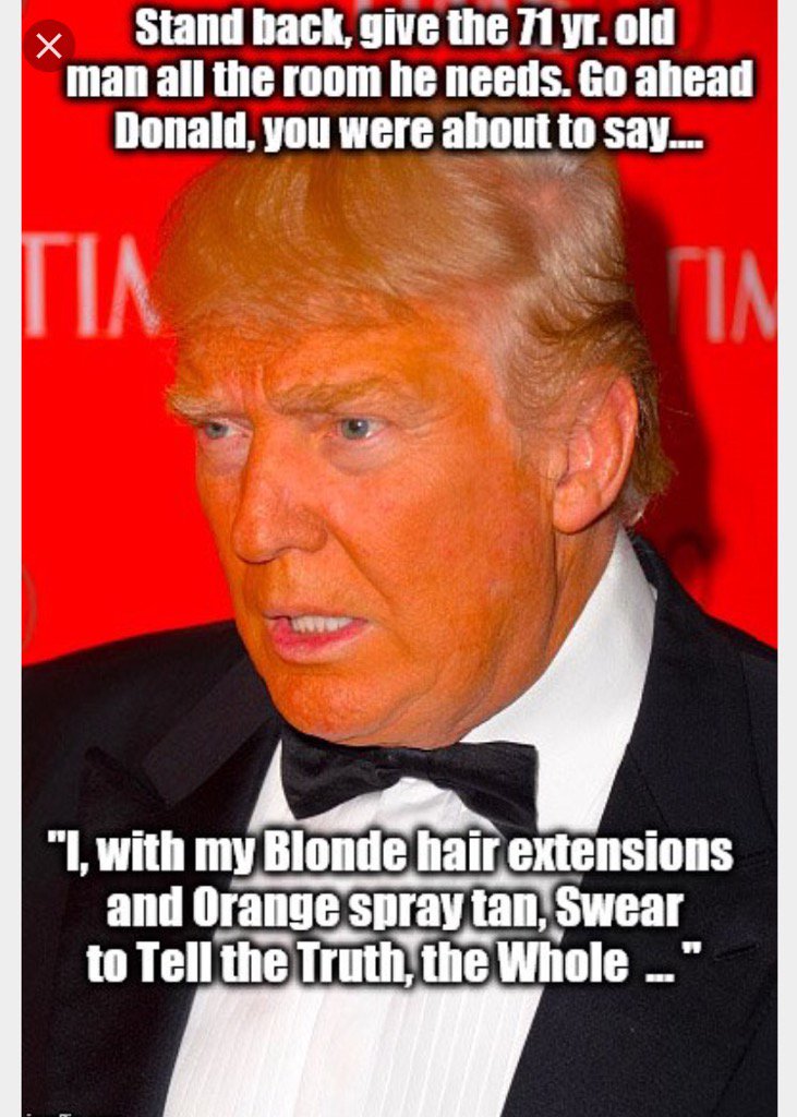 DonaldJFrumPee's tweet photo. I love the #FirstDayofFall I know I'll be able to soon see the beautiful colors of the season. Reminds me of pumpkins https://t.co/lyzJlIUHDd