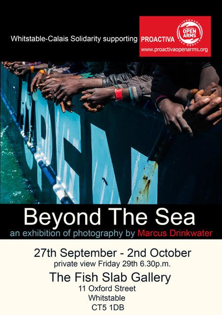 WCS supporting Proactiva <a href="/openarms_found/">Open Arms ENG</a> Beyond the Sea 27th Sept - 2nd Oct #Photographer MarcusDrinkwater #Whitstable <a href="/fishslab/">Fishslab Gallery</a>