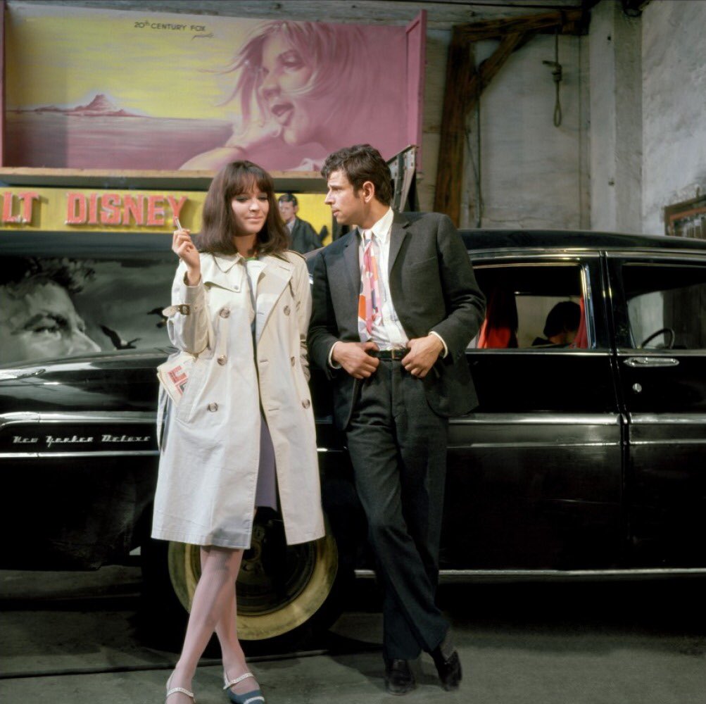 Happy Birthday Anna Karina. The reason why I smoke, have a fringe, wear a trench coat. 