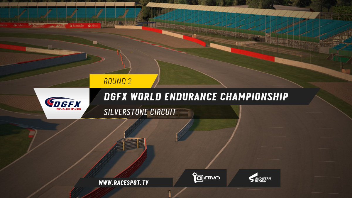 RaceSpotTV's tweet photo. Join us LIVE on https://t.co/YsHu8SPZgS from 4 pm GMT for the @DGFXRacing 4 Hours of @SilverstoneUK! https://t.co/aCacPqrdPc