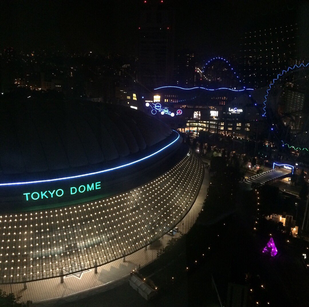 TraveltalkMag's tweet photo. Day or night, the views from @TokyoDomeHotel are amazing...Wow! #Japan #VisitJapan #VJTM @visit_japan https://t.co/MbYrxK4vmK