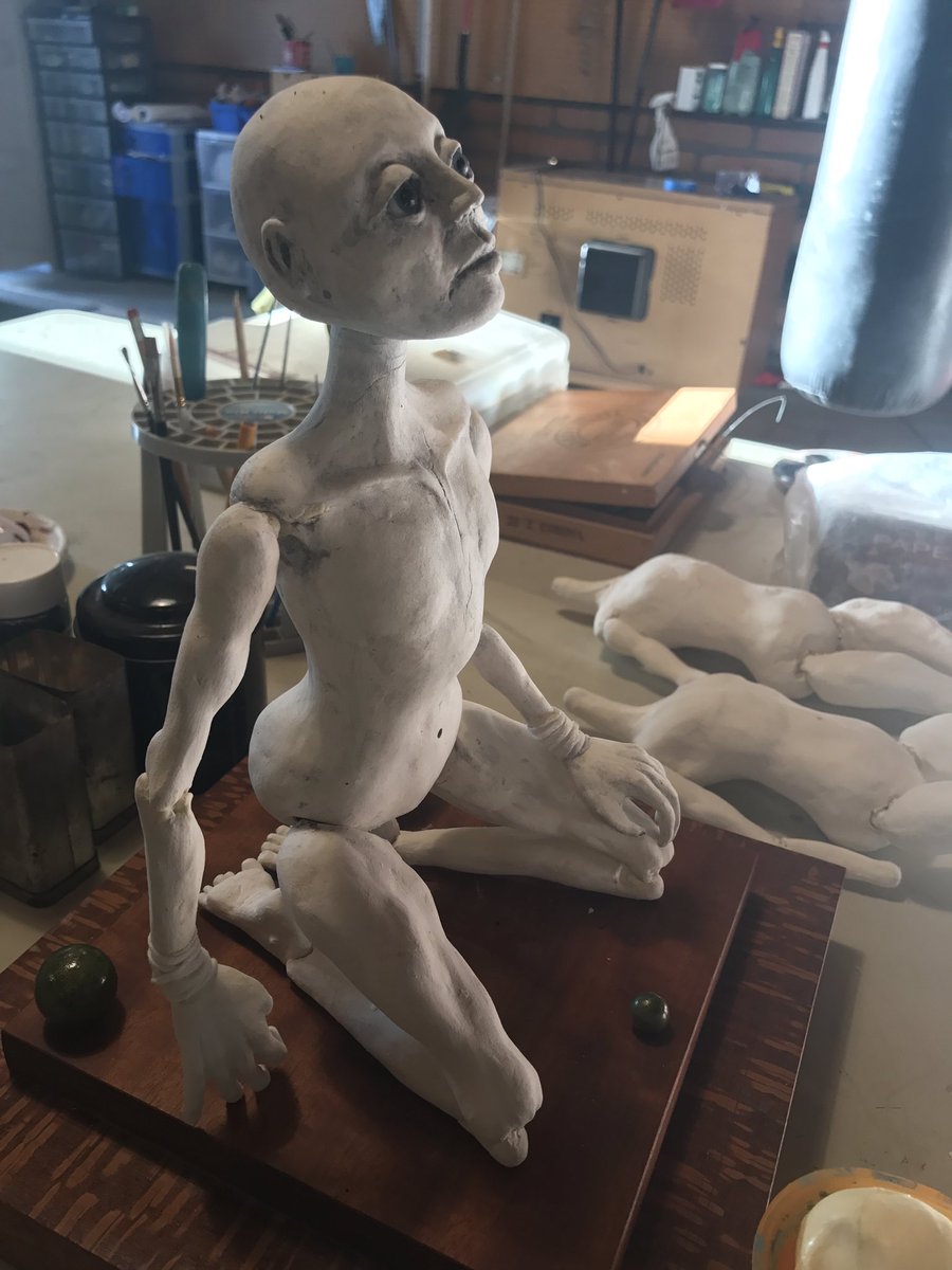 puppetropolis's tweet image. Witnesses series, in progress