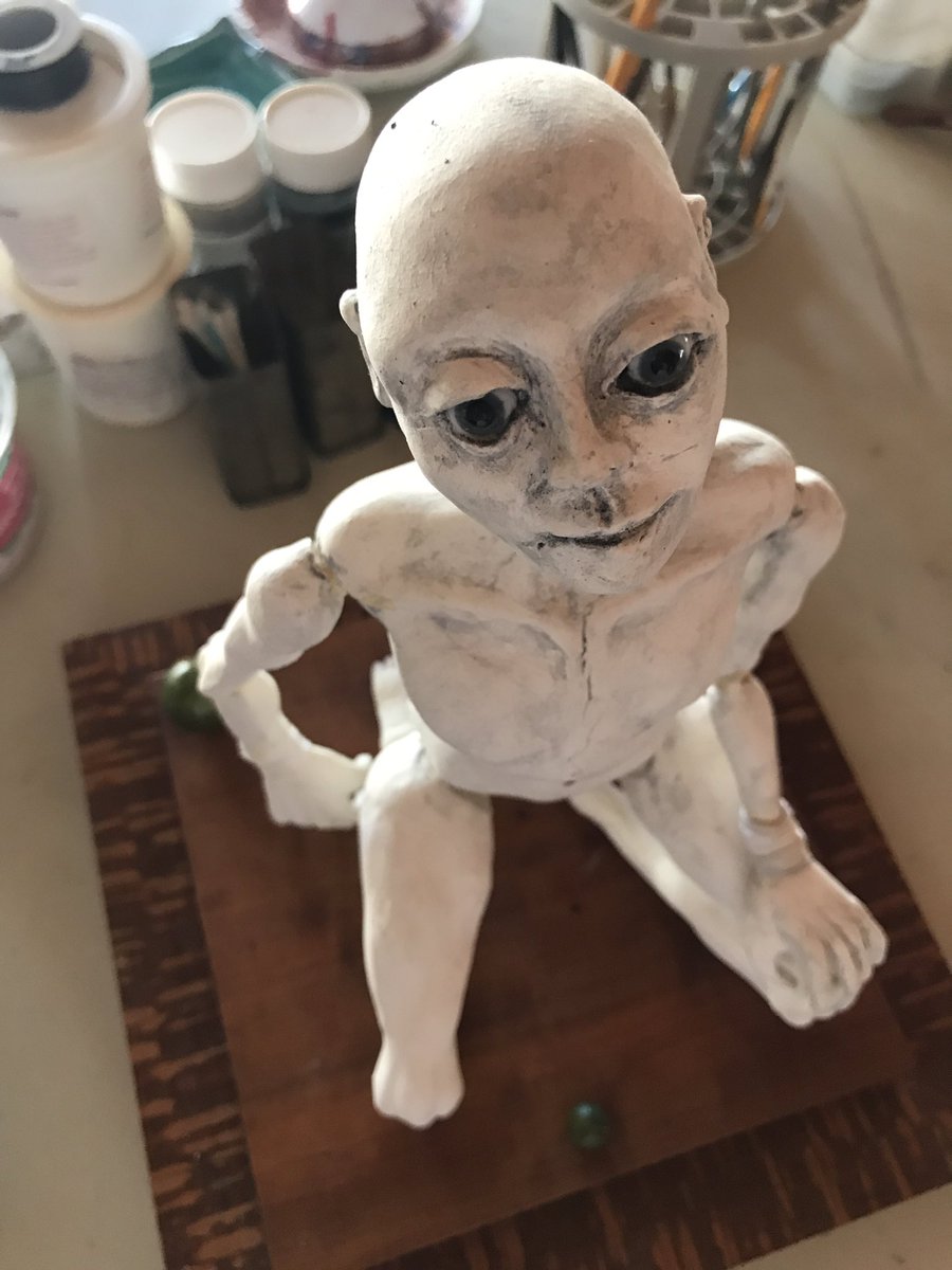 puppetropolis's tweet image. Witnesses series, in progress