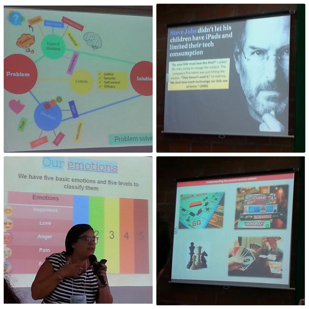 LodyAbou's tweet photo. Brain -Emotions and problem solving with @Maria de los angels #EVAC17 . https://t.co/OlD7G34ANI