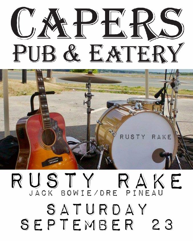 Rusty_Rake's tweet image. We're at Capers Pub tomorrow night!