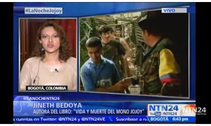 LaNocheNTN24's tweet photo. AHORA | "Como víctima, el homenaje a un criminal es muy difícil de asimilar": @jbedoyalima https://t.co/jDbuHsBxrG #LaNocheJojoy https://t.co/IfYyei94qh
