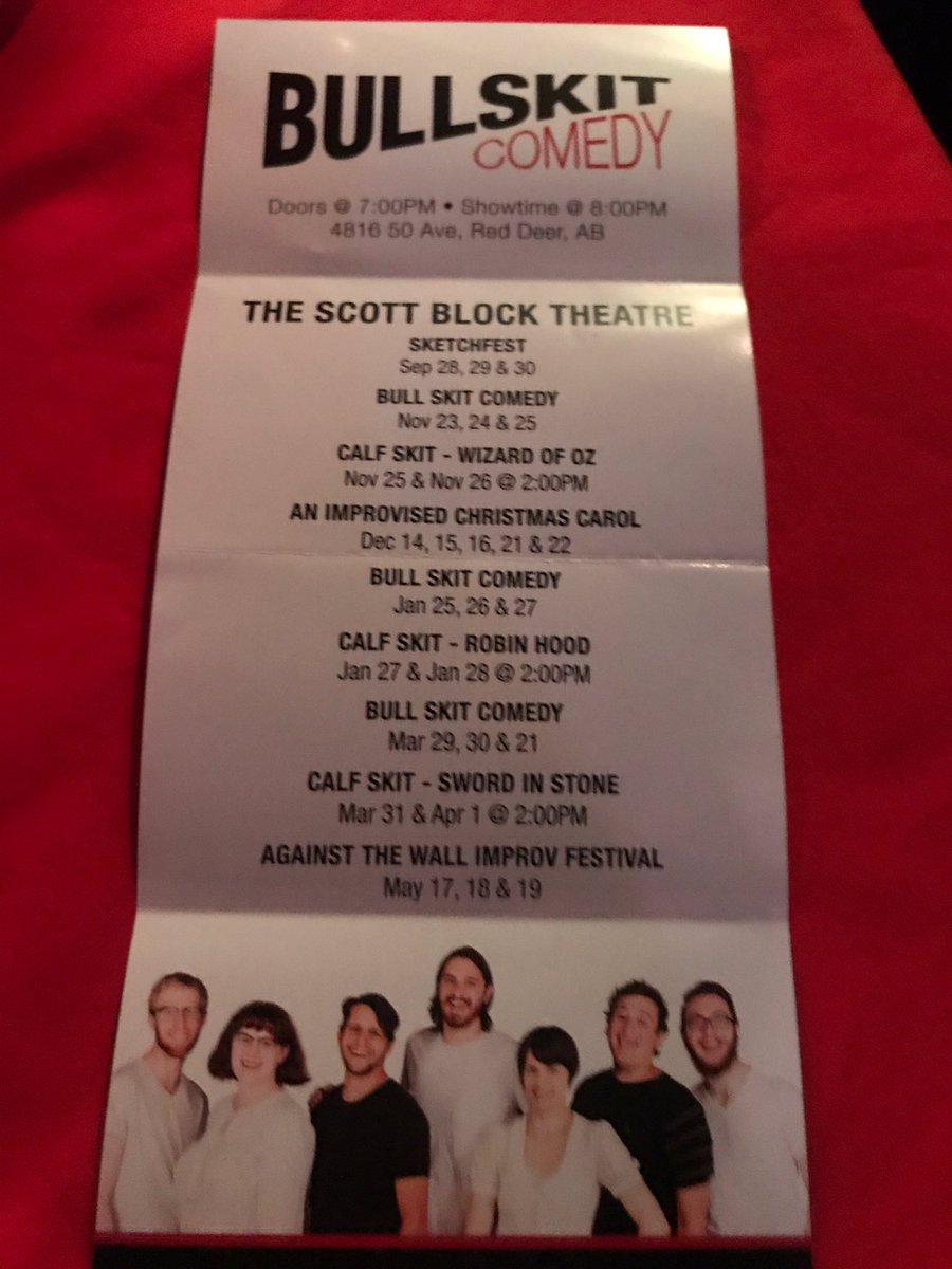 CamClarkFordRD's tweet photo. It's @BullSkitComedy night @TheScottBlock! So excited for the new season! #BSComedy https://t.co/aEJLyNCjOS