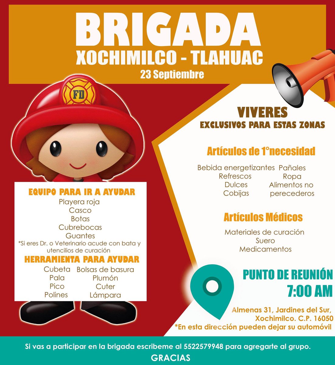 ivannavil's tweet photo. 🚨 🚨 🚨 Urgen personas que quieran ayudar en Xochimilco y Tlahuac #Brigada #Xochimilco #Tlahuac #Ayuda 23/09 🚨 🚨 🚨 ayuda @Coapa_ RT https://t.co/h9Jcxp4TJy