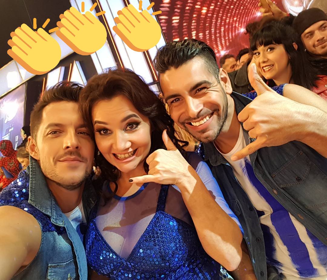 CangreFans15's tweet photo. La Rompieronππ #CuartetoDe3 y fueron salvados por el jurado muchas felicidades @frandelgadook @NANCYPAZOS πππππππππ https://t.co/XY2bhwpCVH