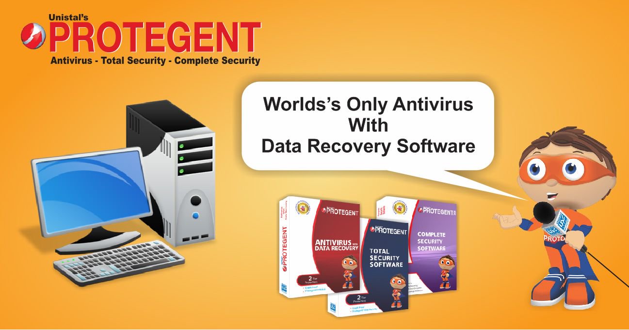 Protegent - World's Only Antivirus Software with Data Recovery