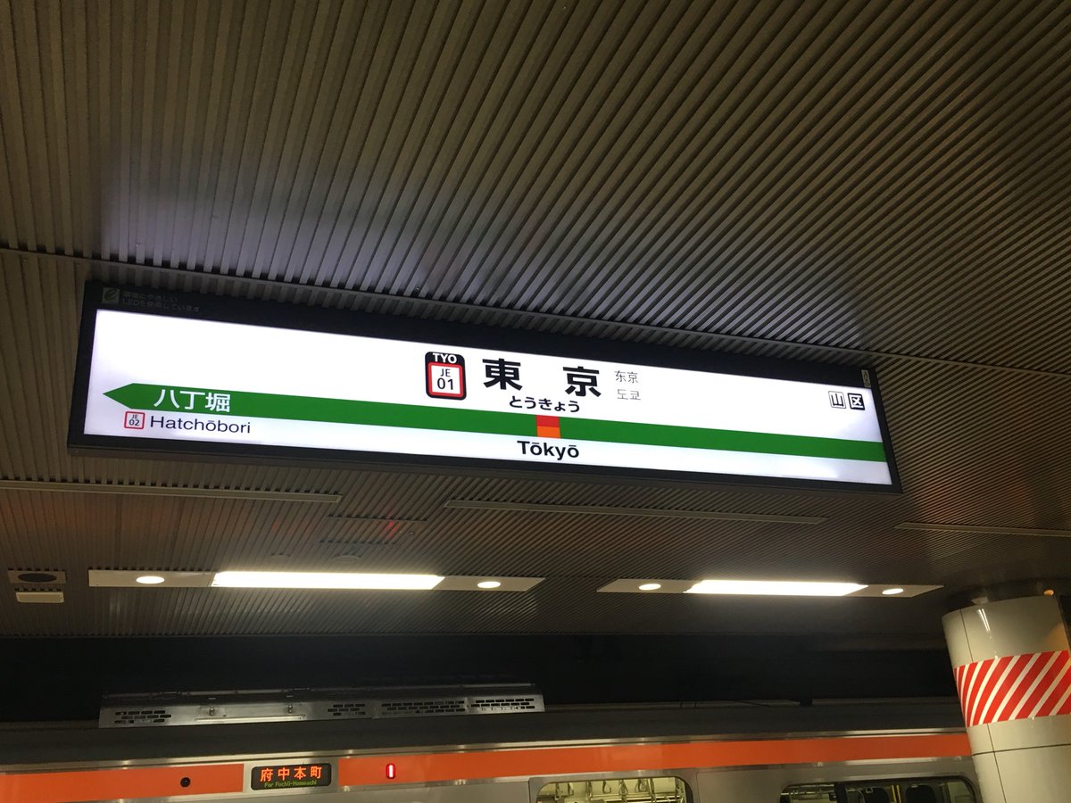 京葉線東京駅 京葉線東京駅