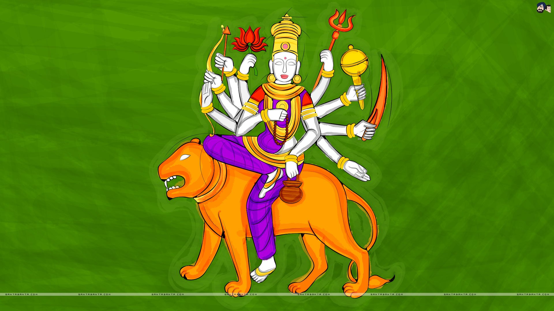 Santa Banta Animal Wallpapers