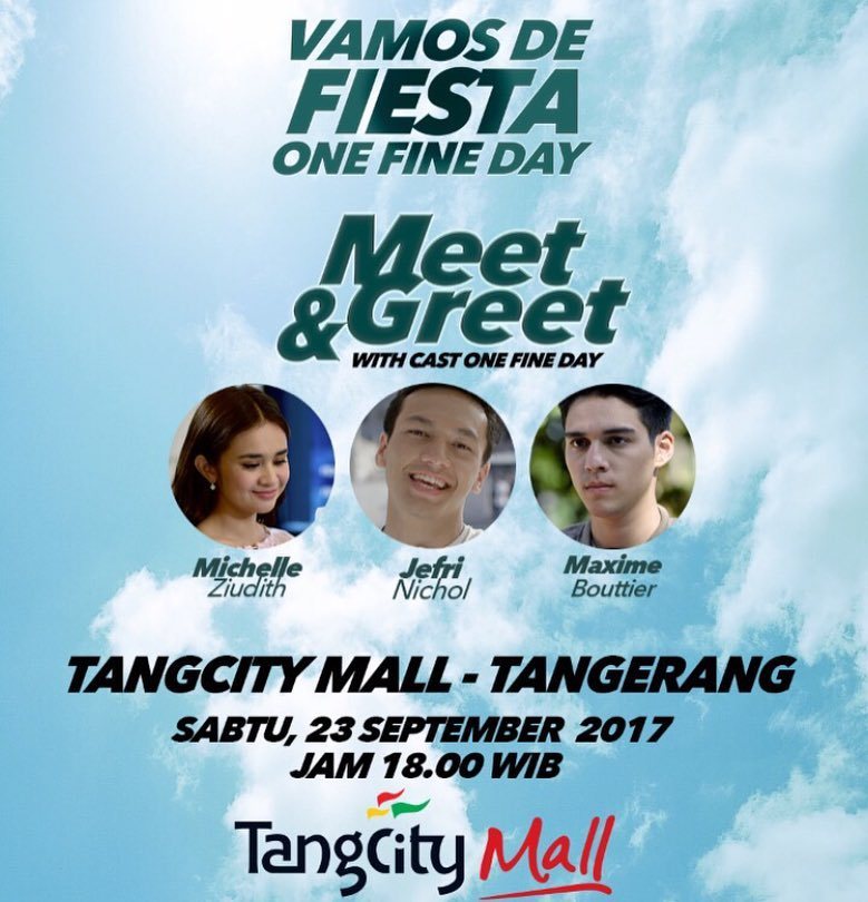 michelleziu's tweet photo. Ketemu hari ini yaa!! Di TangCity Mall !! @bouttier_maxime @jefrinichol https://t.co/A3XwGlMLIR https://t.co/FC1sPrBwuP