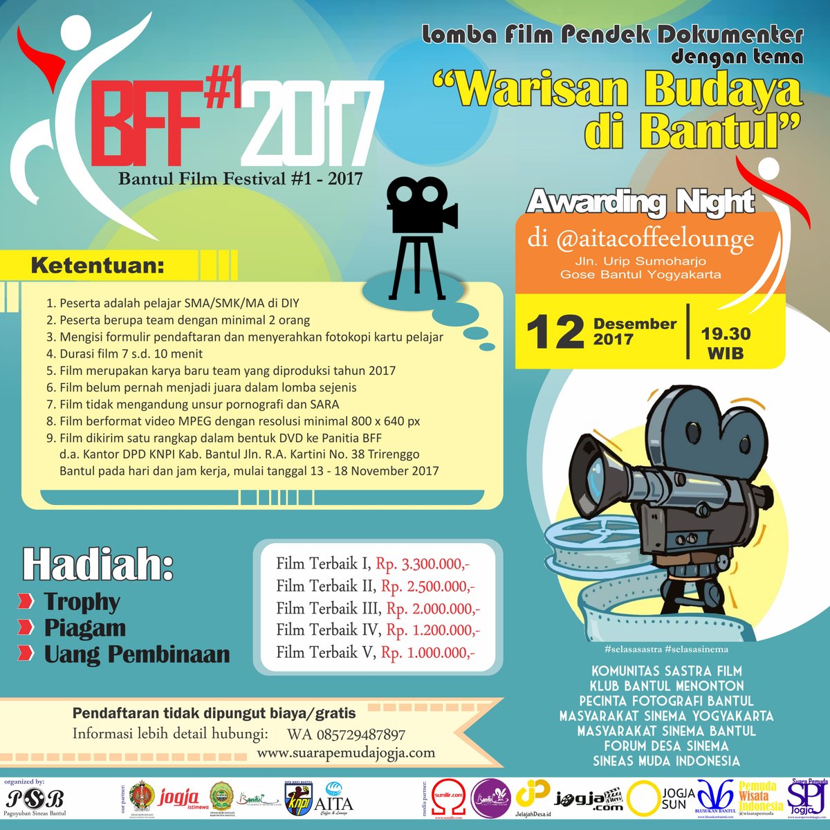 BantulEvent's tweet photo. Lomba 🎬https://t.co/cWULDCspJ6  📷https://t.co/3LFsm86cLP  📝https://t.co/mTCqZQen3j  (https://t.co/dw1FPbXtEr ) l https://t.co/sYOx1tH98p